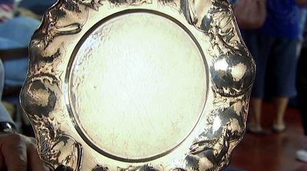 Video thumbnail: Antiques Roadshow Appraisal: George Adams Sterling Silver, ca. 1863