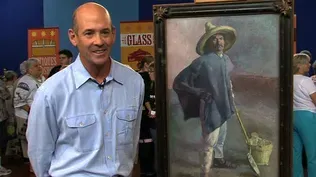 Interview:  1904 Diego Rivera "El Albañil" Oil Painting
