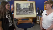 Appraisal: John Whorf "Copley Square" Watercolor, ca. 1940