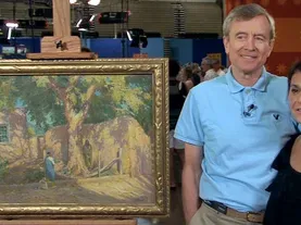 Owner Interview: Joseph Henry Sharp Oil Painting, ca. 1920