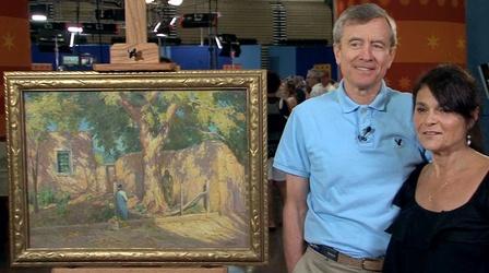 Video thumbnail: Antiques Roadshow Owner Interview: Joseph Henry Sharp Oil Painting, ca. 1920