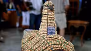 Appraisal: Kaipiainen Beaded Bird Sculpture, ca. 1960
