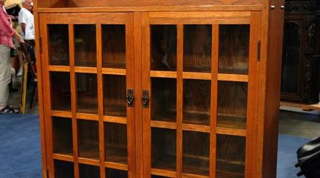 Video thumbnail: Antiques Roadshow Appraisal: Gustav Stickley Bookcase, ca. 1915
