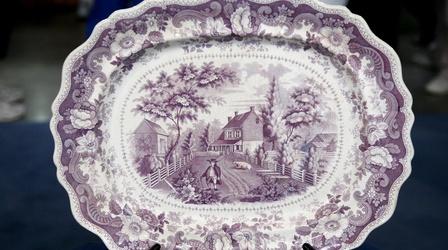 Video thumbnail: Antiques Roadshow Appraisal: American Historical Staffordshire Platter