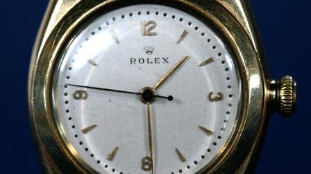 Video thumbnail: Antiques Roadshow Appraisal: Rolex "Bubbleback" Watch, ca. 1940