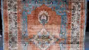 Appraisal: Late 19th-Century Heriz Silk Rug