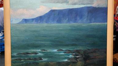 Appraisal: Jón Stefánsson Oil Painting, ca. 1930