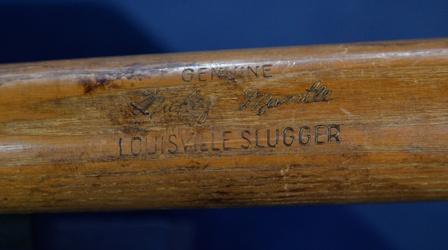 Video thumbnail: Antiques Roadshow Appraisal: 1963 Mickey Mantle Game Used Bat