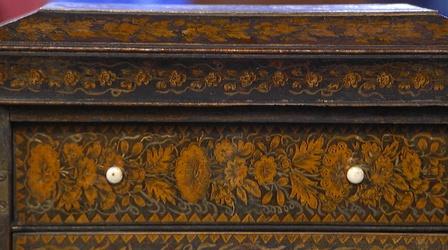 Video thumbnail: Antiques Roadshow Appraisal: Regency Decoupage Jewel Cabinet, ca. 1810