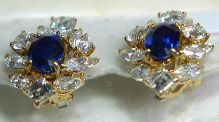 Video thumbnail: Antiques Roadshow Appraisal: Cartier Paris Saphire & Diamond Earrings