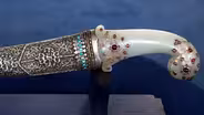Appraisal: 18th C. Ottoman Jade Hilt Dagger