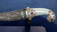 Appraisal: 18th C. Ottoman Jade Hilt Dagger