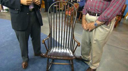 Video thumbnail: Antiques Roadshow Appraisal: Early 19th C. Rocking Windsor Armchair