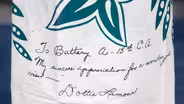 Appraisal: Dorothy Lamour Signed Sarong, ca. 1940