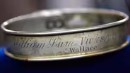 Appraisal: Vicksburg Engraved Dog Collar, ca. 1860