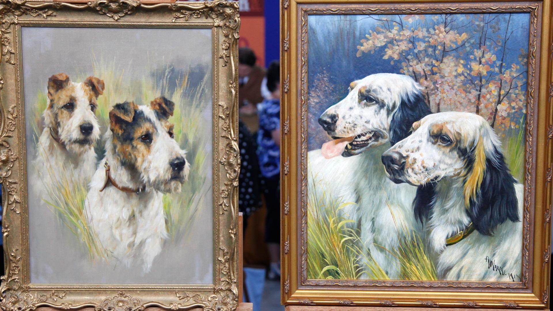 Arthur wardle dog store paintings