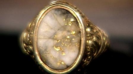 Video thumbnail: Antiques Roadshow Appraisal: California Gold Quartz Ring