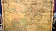 Appraisal: 1853 Colton U.S. Wall Map