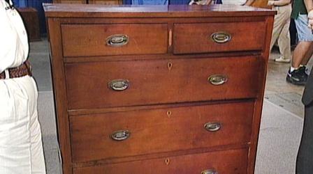 Video thumbnail: Antiques Roadshow Appraisal: 1830 Kentucky Chest of Drawers