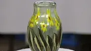 Appraisal: Tiffany Aquamarine Glass Vase