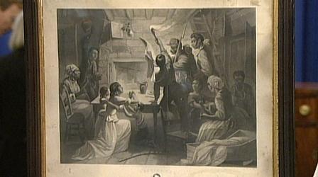 Video thumbnail: Antiques Roadshow Appraisal: 1864 Emancipation Announcement Print