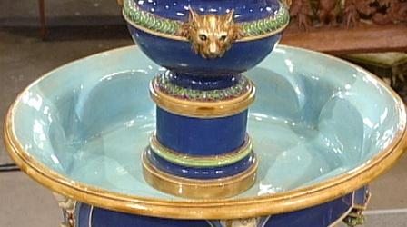 Video thumbnail: Antiques Roadshow Appraisal: 1862 Minton Majolica Fountain