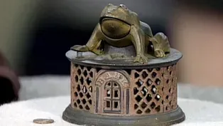 Appraisal: J & E Stevens Co. Frog Bank, ca. 1875