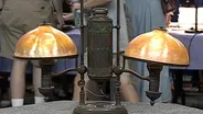 Appraisal: Tiffany Double Student Lamp