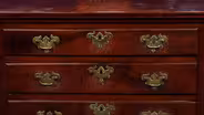 Appraisal: Queen Anne Figured Walnut Chest of Drawers