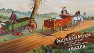 Appraisal: Frazer Axle Grease Advertising Sign, ca. 1900