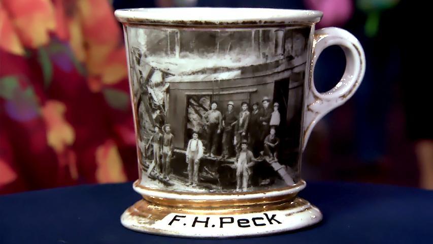 Appraisal: Panama Canal Occupational Shaving Mug, ca. 1910