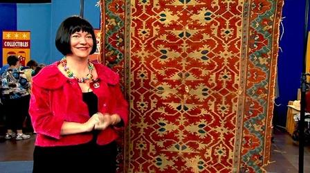 Video thumbnail: Antiques Roadshow Interview with the "Lotto" Oushak Rug Owner