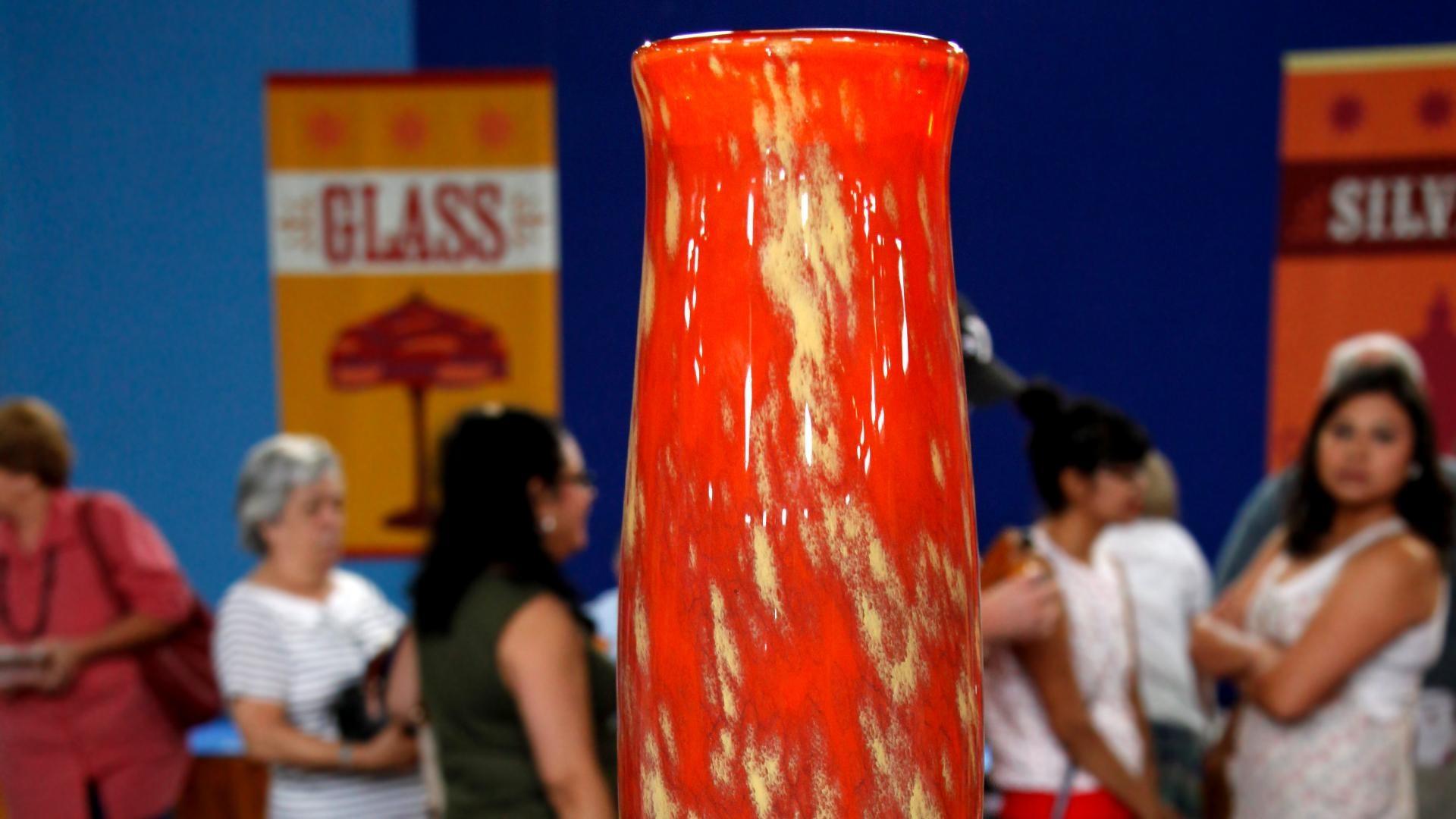 Appraisal: 20th-Century Schneider Monumental Vase