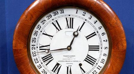 Video thumbnail: Antiques Roadshow Appraisal: "Roman" Ansonia Clock, ca. 1874