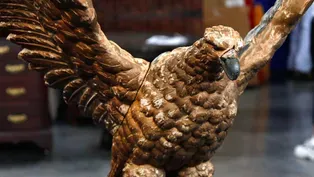 Appraisal: Carved Wooden American Eagle, ca. 1850