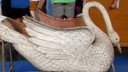 Appraisal: Child's Swan Sleigh, ca. 1880