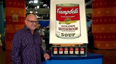 Video thumbnail: Antiques Roadshow Interview with the Signed Andy Warhol Collection Owner
