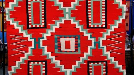 Appraisal: 1880s Navajo Germantown Blanket
