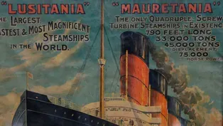 Appraisal: Lusitania and Mauretania Poster, ca. 1907