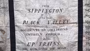 Appraisal: Temperance Banner, ca. 1840
