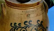 Appraisal: 1863  New York Stoneware Butter Churn
