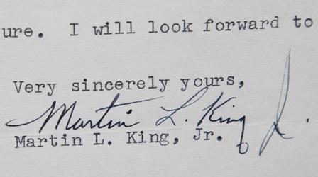 Video thumbnail: Antiques Roadshow Appraisal: 1958 Martin Luther King Jr. Letter