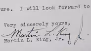 Appraisal: 1958 Martin Luther King Jr. Letter