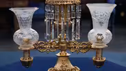 Appraisal: Brass Argand Lamp, ca. 1835