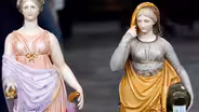 Appraisal: German "Four Seasons" Porcelain Figurines