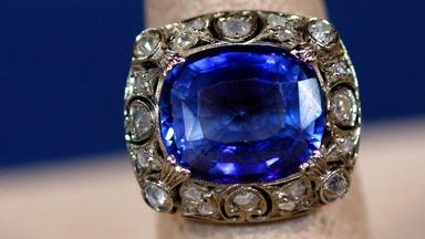 Appraisal: Sapphire & Diamond Ring