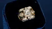 Appraisal: Diamond, Platinum & Gold Ring, ca. 1940