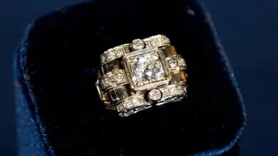 Appraisal: Diamond, Platinum & Gold Ring, ca. 1940