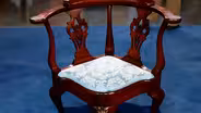 Appraisal: N.Y. Chippendale Corner Chair, ca. 1760