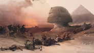 Appraisal: David Roberts Sphinx Lithograph, ca. 1849